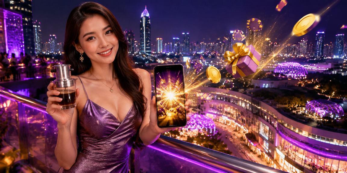 Người dùng TP.HCM truy cập bs10 trên điện thoại tại quán cà phê